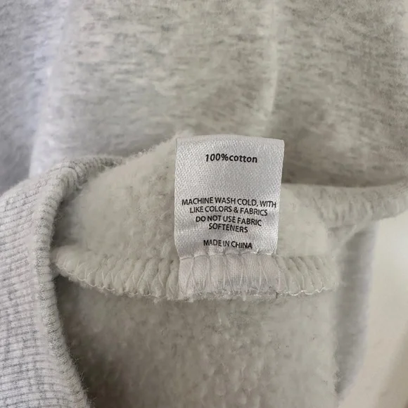 Rumored Airport Sweatshirt, Color Gray, Size S/M (oversized fit) - Picture 5 of 6